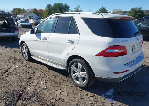 2014 Mercedes-Benz Ml 350 4Matic from USA, damaged, VIN 4JGDA5HBXEA435638